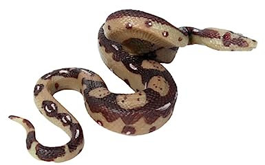 Toyvian Fake Snakes That Move Real Snake Toy Rubber Copperhead Snake Large Fake Snake Rubber Rattlesnake Rubber Snake Toy Halloween Toys Snake Props Artificial Amphibious Copper Head
