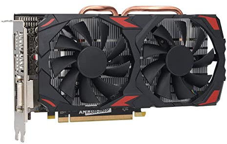 SUNGOOYUE RX 580 8GB 256BIT Computer Gaming Graphics Cards, Quiet Plug and Play Graphics Card with Dual Fans for Desktop PCs (580 8G D5)