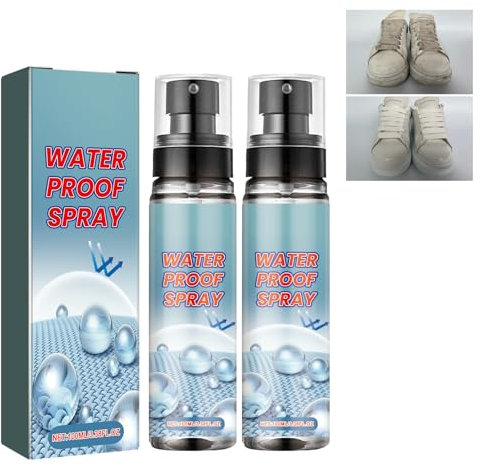 Zynewa Water Proof Spray Nano Idrorepellente Spray Idrorepellente Vestito, Spray impermeabilizzante per Tessuti Protezione Nano Impermeabile Contro Pioggia E Macchie