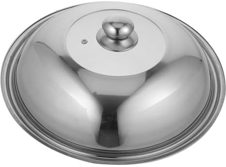 BESTOYARD Protector Antisalpicaduras De Aceite Tapa De Olla De Acero Inoxidable Cobertura Gruesa Para Cocina Conserva Calor y Vapor Herramienta Multiuso Para Menaje De Cocina