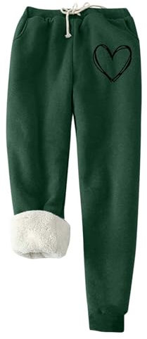 Damen Thermo Leggings Thermostrumpfhosen Hosen Thermohose Blickdicht Yogahose Warm Thermoleggins Winterstrumpfhose Damen Gefüttert Kleid Damen Laufhose Sportleggings Schlafanzughosen(#03 Dark Green,M)