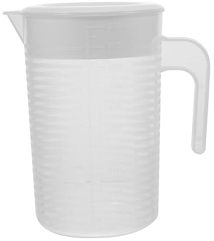 PartyKindom Wassertopf Mit Griffdesign Und Skala Tragbarer Wasserkocher Für Haushalt Getränkebehälter Aus Hochwertigen Materialien Geeignet Für Wasser Tee Saft Milch Und Mehr
