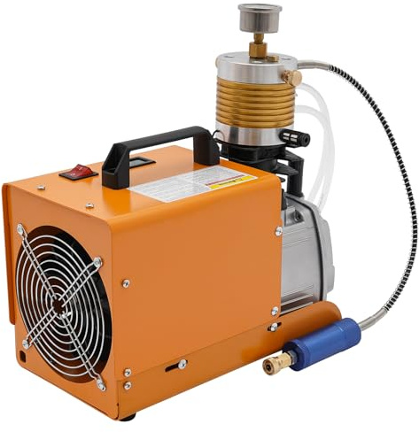 4500Psi Pompa Ad Alta Pressione Pcp Compressore Air Pump - 2 Livelli 300 Bar Con Auto Spegnimento - 220V 1800W 30 Mpa