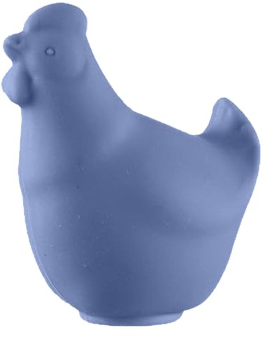 Silikon Eigelbtrenner Eiertrenner in Hühnerform– Trennt Eigelb und Eiweiß mühelos – Praktisches Küchen-Gadget, BPA-frei, spülmaschinenfest – Perfekt für Hobbyköche und Backfans (Blau)