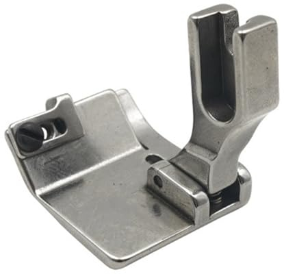 Pressoir en Métal Robuste Routure Réglable Couture Plate Pressère Pied Foot Hemming pour La Machine À Coudre Industrielle Guide De Roulement Réglable