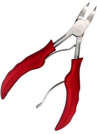 TOYZFRIENDY Nagelknipser für Fußnägel Tiefes Schneiden mit Rutschfestem Griff aus Edelstahl und Präziser Nagelklemme und Dauerhafte Nutzung für Eingewachsene Zehennägel