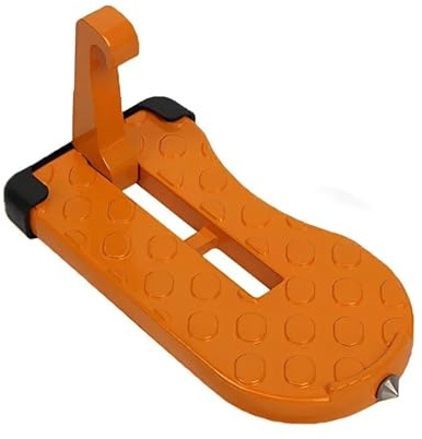 estribo vehículo Portaequipajes plegable automático para coche, puerta, escalón, pestillo multifunción, gancho, pedal, aleación de aluminio, soporte de seguridad escalera plataforma paso(C)