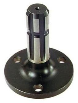 G.L.D. Forniture Presa di forza bonificata per trattori flangia 114 mm profilo esterno 13/8