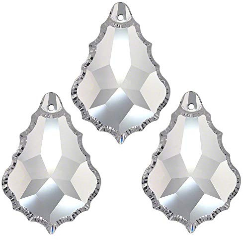 9X Regenbogenkristall Venezia 50mm Crystal 30% PbO ~ Kronleuchter Lüster Candelaber