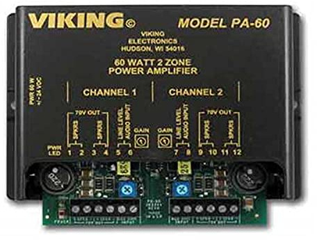 Viking Electronics 60W Compact Two Zone Amplifier