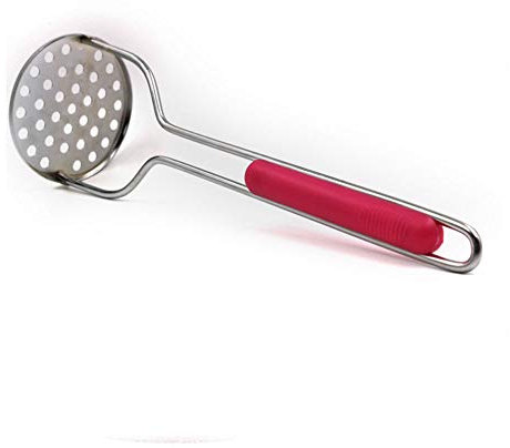 Presse-purée 4 modèles anti-adhésifs avec poignée en plastique antidérapante pour faire de la purée de pommes de terre lisse et gadget de cuisine