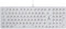Glorious Gaming GMMK 2 Full Size (96%) Barebones (cadre uniquement) - Cadre de clavier de jeu mécanique, taille standard (96%), aluminium, personnalisable, RGB, Disposition international / ISO - Blanc