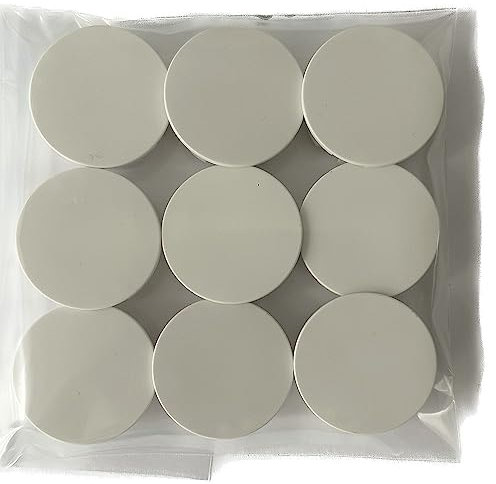 9 Stück STECKEL weiß 19.B9 Staubschutz Deckel Steckdosendeckel Abdeckung für saubere, staubfreie Schuko-Steckdosen Steckdosenleisten Mehrfachsteckdosen Spritzschutz für Hotel und Firma