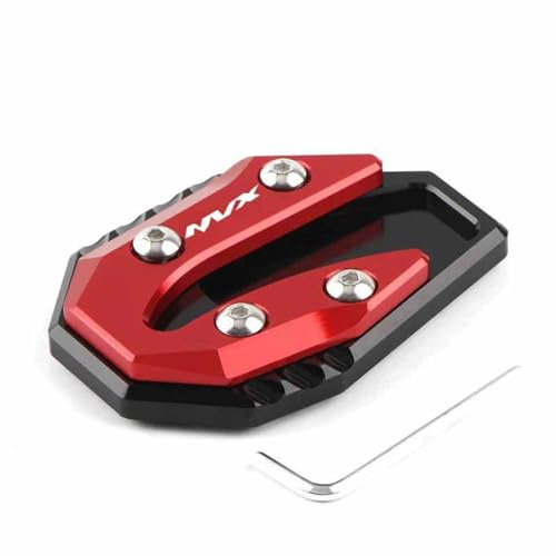 WYOERN Seitenständer Vergrößern Ständer Für Y&amaha NVX155 AEROX155 NVX AEROX 2015 2016 2017 2018 Motorradzubehör Seitenständer Fußvergrößerer