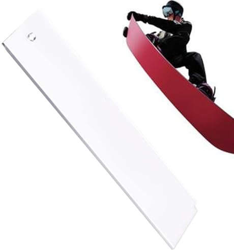 Riaisttd Surfboard Wax Remover, Acrylic Ski Scraper Tool, Wax Removal Tool for Surfboard, Snowboard Wax Scraper, Surf Wax Scraper, Compact Snowboarding Tool, Outdoor Sports Wax Remover