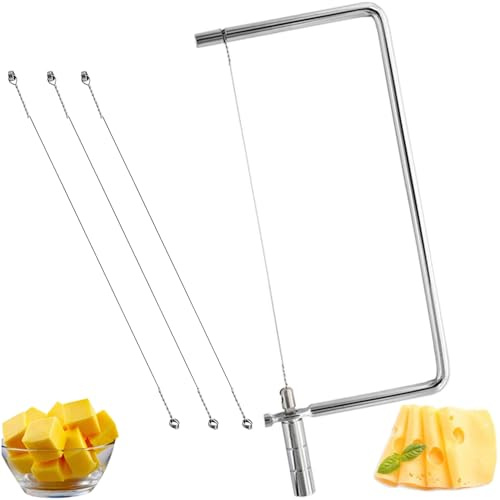 Cheese Slicer Accessories Kitchen Knife Cheese Cutter Stainless Steel Components - Great for Making Giftable Cheese Cutting Boards with This Cheese Slicer Kit,7inch 1set