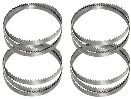 Bandsägeblatt, Bandsägeblätter, 4er-Pack, 1425 x 6,35 0, mm, 6–14 Zähne pro Zoll (TPI) for Holzbearbeitung(14t Tpi)