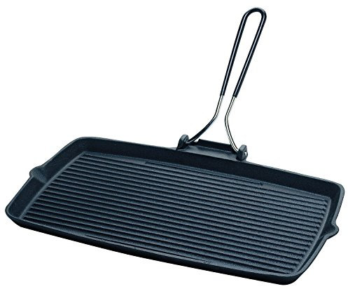 ILSA Bistecchiera Mixgrill, rettangolare, ghisa, cm 22x34