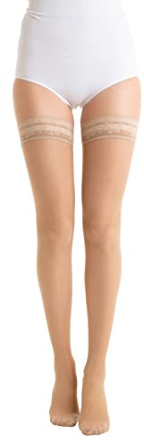 Relaxsan Basic 870 (Carne 2/M) calze elastiche autoreggenti 140 den compressione graduata