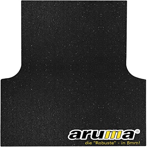 aruma® Antirutschmatte Laderaummatte, Boden für Doppelkabine, Double Cap, Pickup, 3. Generation, mit original Kunstsoffladeraumwanne gemessen ab Baujahr 03/2005 bis 12/2015