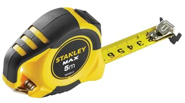 STANLEY STHT0-36117 Flessometro Max Magnetico, 5 m x 25 mm