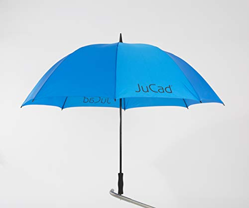JuCad Golfschirm mit Stift Caddys blau