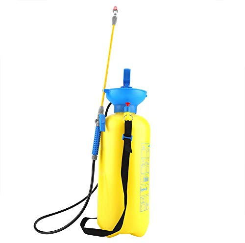 Haofy Gartenpumpenspray 8L Für Großflächiges Sprühen Mit Einstellbarer Düse & Druckbegrenzungsventil Wassersprühgerät für Pflanzen gießen, Reinigung im Außenbereich, Gartenpflege