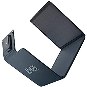 Anker PowerSolar 24W 3-Port USB Solarladegerät, Monocrystalline Panel, kompatibel mit iPhone 12 / SE / 11 / XS Max / XR / X / 8, iPad, Galaxy S20 / S10 / S9 / S8, und mehr
