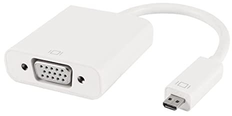 Ruilogod Micro HDMI Male to VGA Micro USB 3.5mm Audio Jack Female Cable Adapter (id: 604 4b5 c76 cda 384 (id: 604 4b5 c76 cda 384