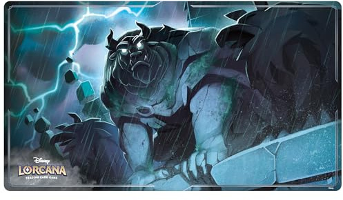 RavensburgerDisney Lorcana TCG El Ascenso de Floodborn - Juego de Cartas coleccionables - Playmat La Bestia Desde 8 años