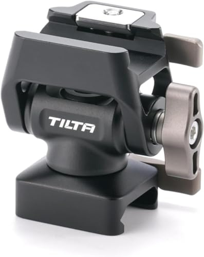 Tilta Staffa di montaggio accessorio | Supporta fino a 2 kg | Struttura in alluminio | Ruota di 360° e inclinazione di 175° | Manopola di bloccaggio regolabile | Varie opzioni di montaggio | TA-AMB6-B