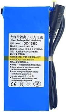 Batería Li Ion DC 12v 12.6v. Batería Recargable De Iones De Litio con Interruptor De Encendido/Apagado BMS 4800 6800 8000 9800 15000 20000 Mah DC-1220A(DC-122000).DC-12980