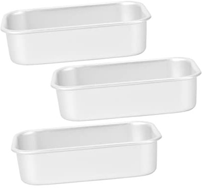 ABOOFAN Lot de 2 Moules à Grand Moule à à Muffins en Métal à en Alliage D'aluminium à Non-gâteau Ustensiles de Cuisson Portables Et Légers 3 Pièces
