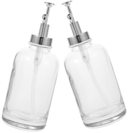DECHOUS 2st Sirupspender Honigspenderflasche Exquisite Lotionsflasche Flaschen Mit Ätherischen Ölen Sirupflaschen Für Kaffeebar Kaffeesirup-organizer Reisen Flüssig Geschirrspüler Pp