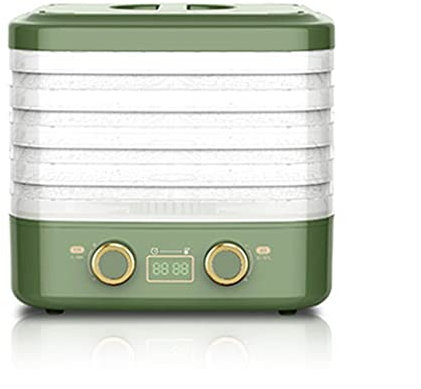 XNZJHPP Essiccatore per Alimenti, essiccatore per Frutta a 5 Strati Stile aggiornato essiccatore per Frutta Carne Automatica Frutta Fiore tè disidratato Snack per Animali Domestici Essiccazione (B)