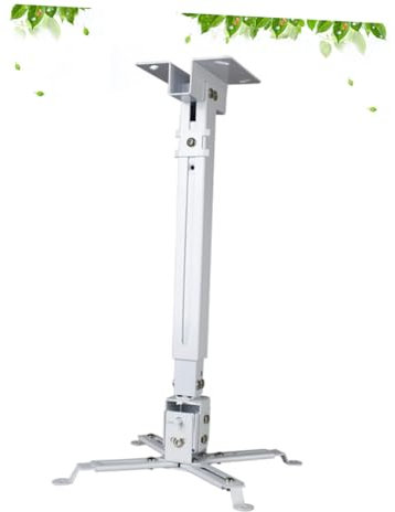 Artibetter 15kg Support De Plafond Réglable pour Projecteur Charge Maximale Support Mural pour Projecteur LED Inclinaison Et Roulis Ajustables