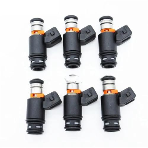 Einspritzdüse Für VW Für Golf Für Jetta Für Eurovan 2,8 V6 Für IWP022 805000348303 021906031D 021906031B FJ573 6 Teile/los Kraftstoff Injektor Einspritzdüsen