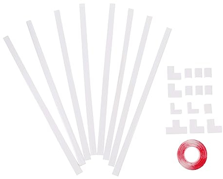 Tofficu Ocultador De Cables De Cable Gestión Organizador Canal Protector Instalación Fácil