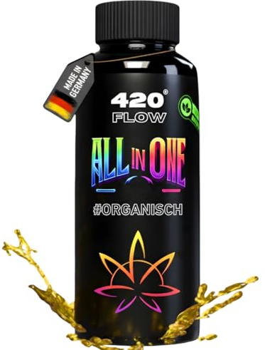 420Flow® All-In-One Grow Dünger | Organisch | Ausgewählte Rezeptur für Hanf Samen | Anfängerfreundlich (inkl. Videoanleitung) | Perfekte Ergänzung für Dein Growbox Komplettset (1000ml)