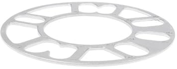 MBPBVRVAF Radnaben Zentrierringe 3/5/6/8/10 Mm Innen: 77 Mm Außen: 150 Mm Universal 4/5 Bolzen Radnabenkappen Auto-Abstandshalter-Adapter-Unterlegscheibenplatte Radabstandsscheiben(6mm)