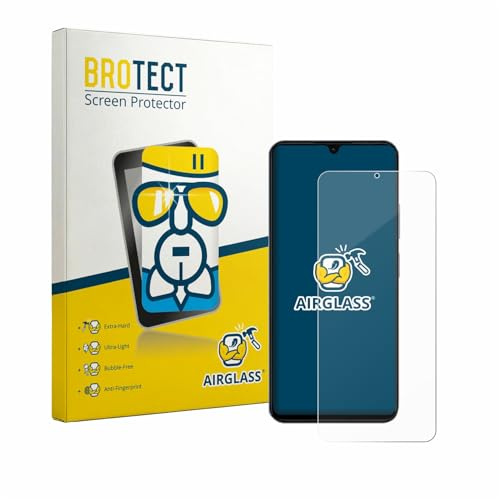 brotect Glass Film compatible with Blackview Wave 10C | Clear Screen Protection Made in Germany Glass-Film 9H Protection Scratch Resistant High Clarity