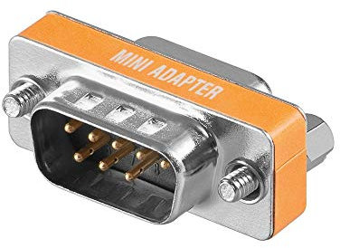 Wentronic Gender Changer 9 Broches M/F Null Modem