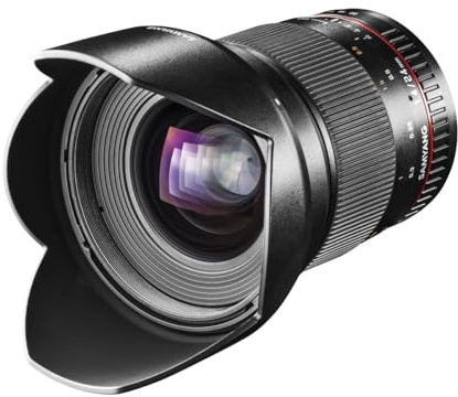Samyang 24/1,4 Objektiv DSLR Canon EF manueller Fokus Fotoobjektiv, Weitwinkelobjektiv schwarz