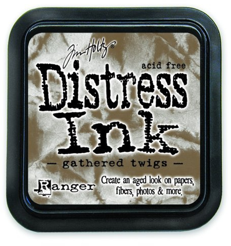 Ranger DIS-32823 Tim Holtz Distress Ink Pad, Kunststoff, Gathered Twigs, 7.5 x 7.5 x 38 cm