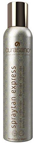 Curasano Spraytan Express 200ml Pulvérisateur Pulvérisateur auto-bronzant 200ml