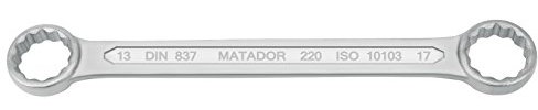 MATADOR Doppelringschlüssel, 13 x 17 mm, 0220 1317