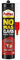 Pattex No More Nails For Everything HighTack, Mounting Adhesive Resistant To Extreme Temperatures, Strong Glue On Wet Surfaces, White Adhesive, 1 Cartridge x 446 g