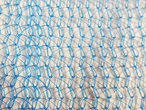 Red para andamio de 72 g/m² - Triangular - Obra de duración media. Azul de 3,07 m x 50 m