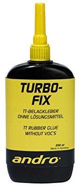 ANDRO Turbo Fix Kleber, 250 ml, Holzverarbeitung, Gummi-Holz-Befestigung, Korrosion verhindern und Kleberreste entfernen, 250 g