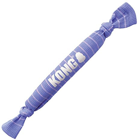 KONG - Puppy Signature Crunch Rope Single - Lila